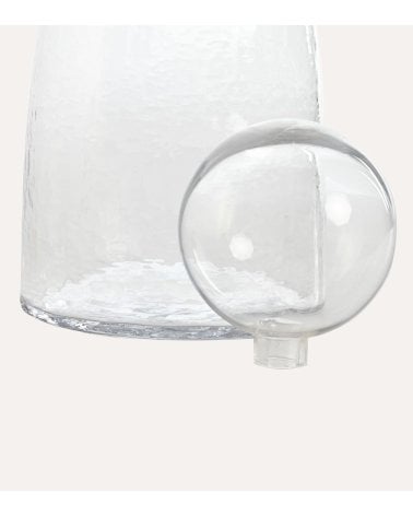 Jarrón Icy de Vidrio con Tapa