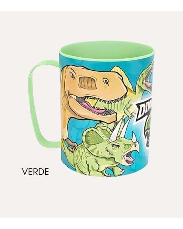 Taza Infantil Fantasy Animals de Plástico