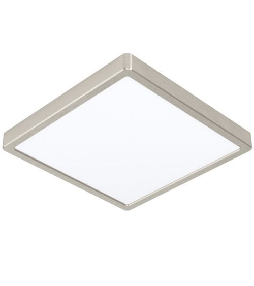 Plafón LED Cuadrado de Metal y Plástico