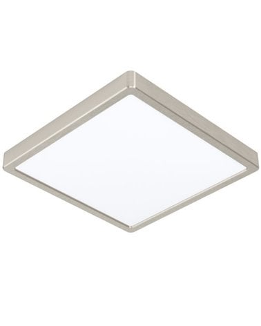 Plafón LED Cuadrado de Metal y Plástico