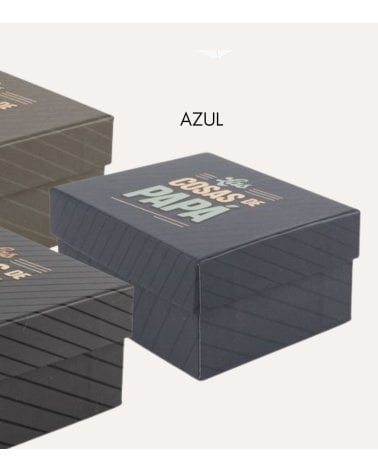 Caja de Cartón Decorativa para Papá