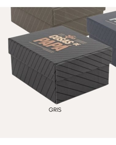 Caja de Cartón Decorativa para Papá