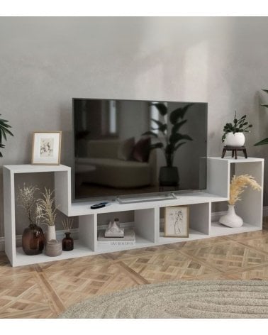 Mueble de TV Geométrico de Madera