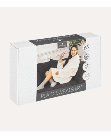 Bata-Manta de Borreguillo con Capucha