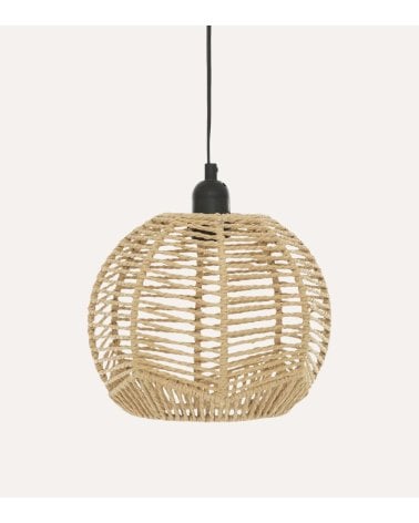 Lámpara Colgante Esfera de Cuerda Natural