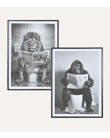 Cuadro de Animal para Decorar tu Baño