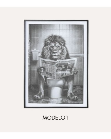 Cuadro de Animal para Decorar tu Baño