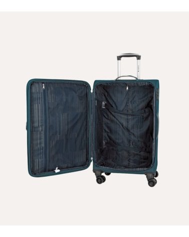 Maleta de Tela Zambia de Cuatro Ruedas