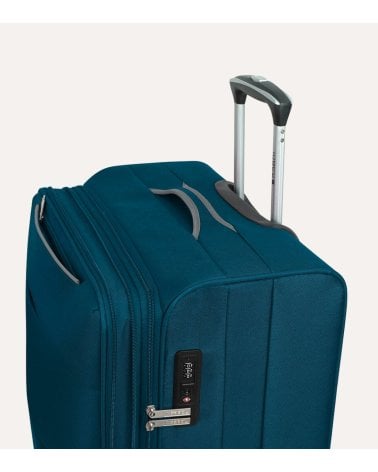 Maleta de Tela Zambia de Cuatro Ruedas