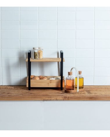 Estante Organizador de 2 Alturas para Cocina