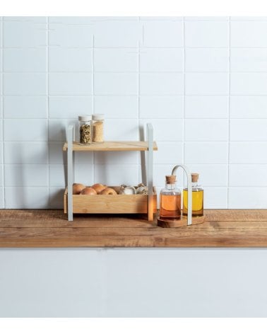 Estante Organizador de 2 Alturas para Cocina