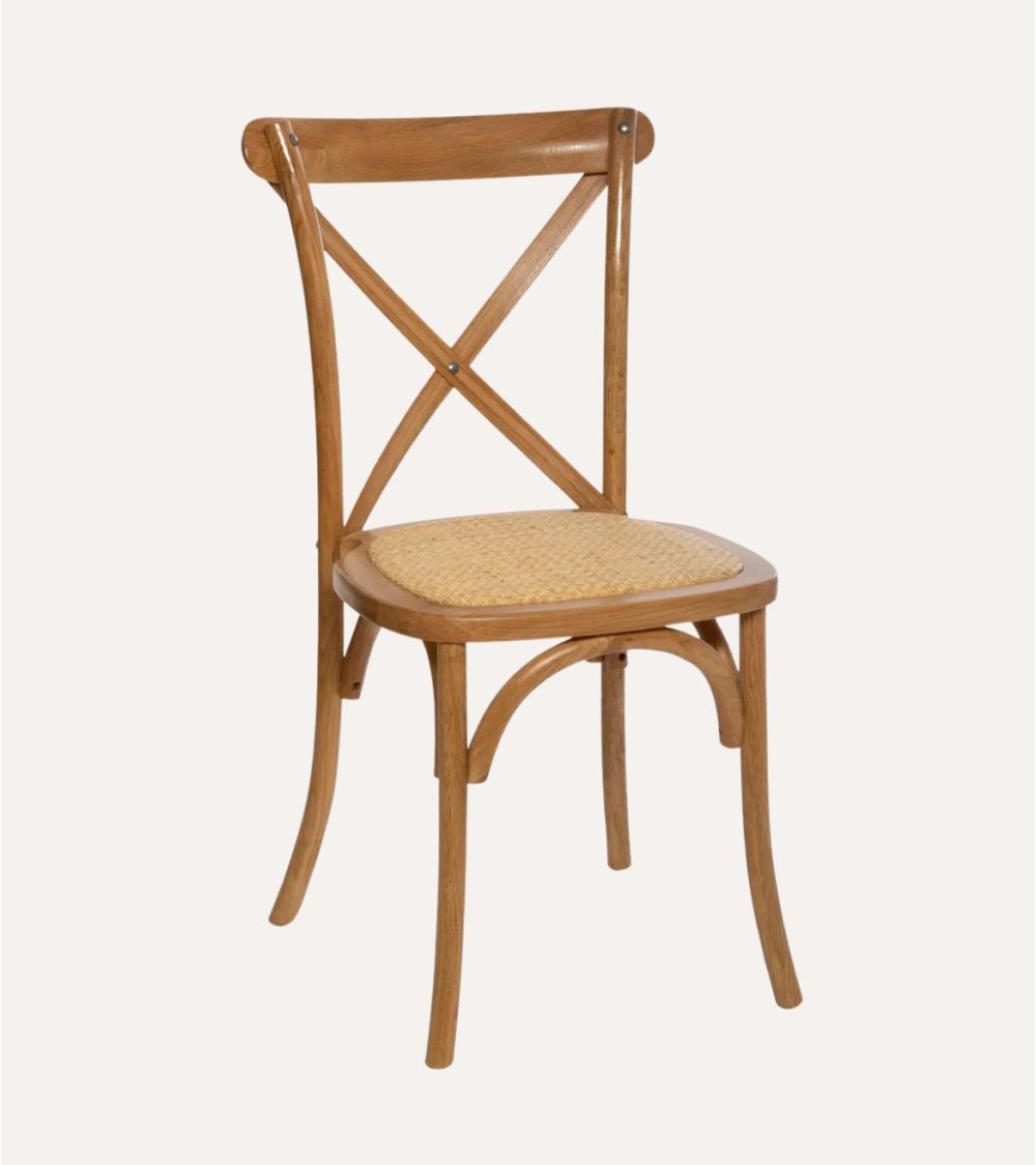 Silla Isak de Madera de Roble Natural