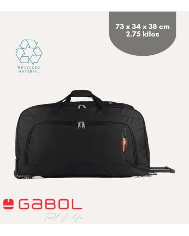 Bolsa de Viaje Week Eco de Tela con Ruedas