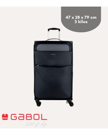 Maleta de Tela Cloud de Cuatro Ruedas