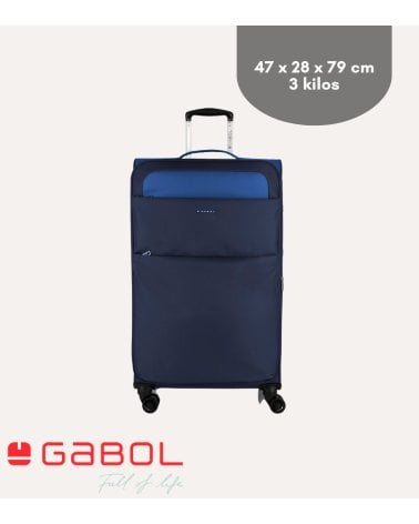 Maleta de Tela Cloud de Cuatro Ruedas