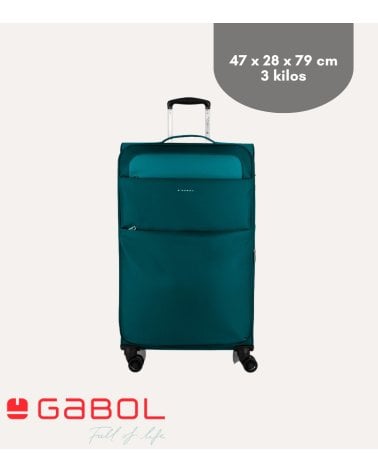 Maleta de Tela Cloud de Cuatro Ruedas