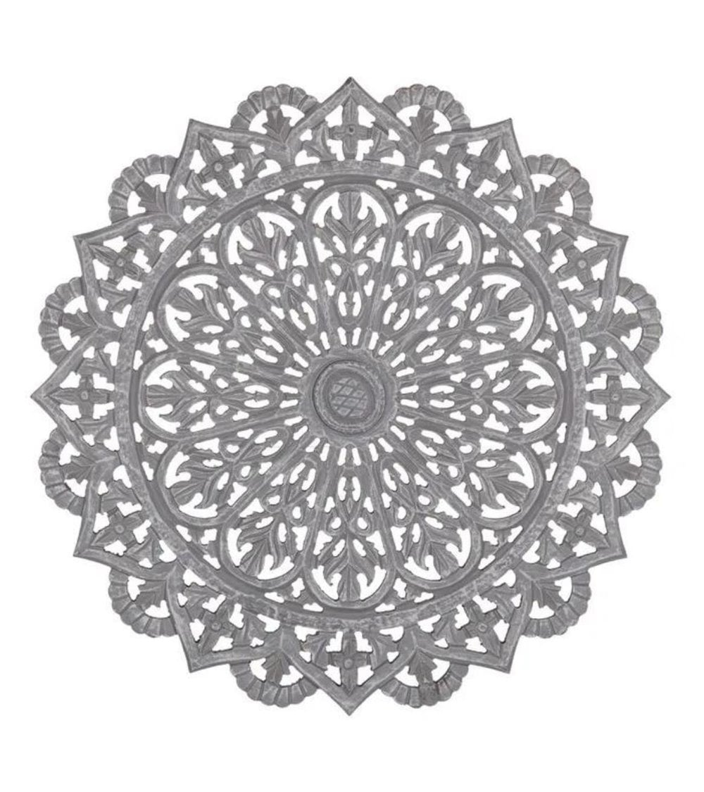 Mural Circular con Diseño de Mandala