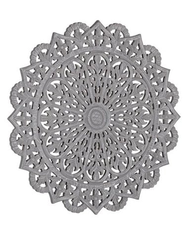 Mural Circular con Diseño de Mandala