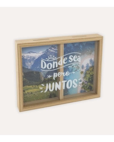 Hucha Marco Doble para Viajes