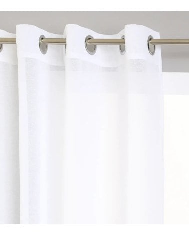 Visillo Etamine con Aros de Acero