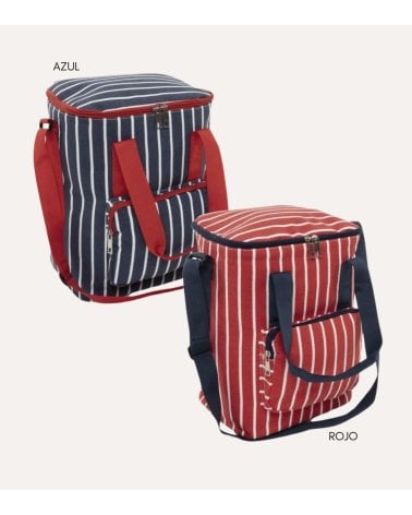 Bolsa Nevera Alta Oliver a Rayas