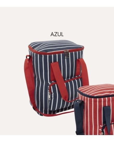 Bolsa Nevera Alta Oliver a Rayas