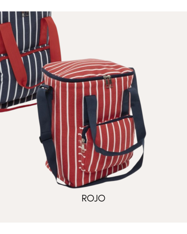 Bolsa Nevera Alta Oliver a Rayas