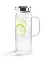 Jarra para Agua de Borosilicato con Tapa