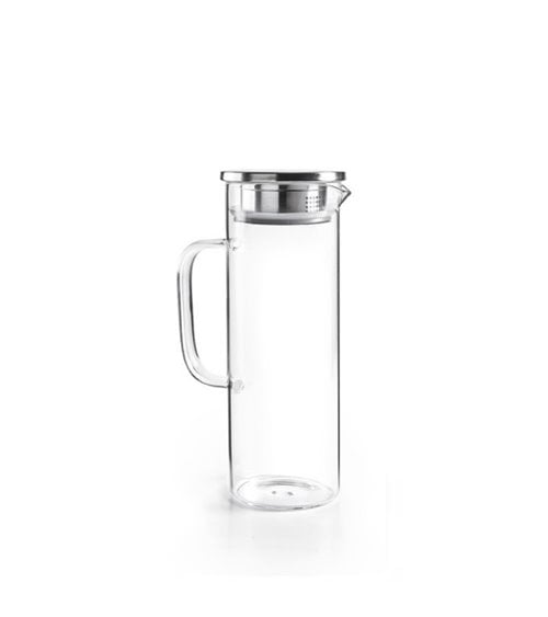Jarra para Agua de Borosilicato con Tapa