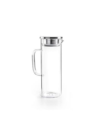 Jarra para Agua de Borosilicato con Tapa