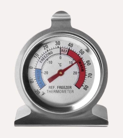 Termómetro para Frigorífico de Acero Inoxidable
