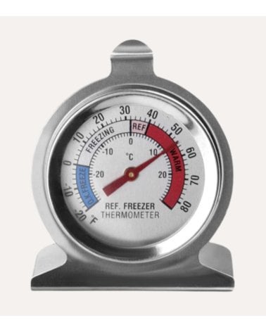 Termómetro para Frigorífico de Acero Inoxidable