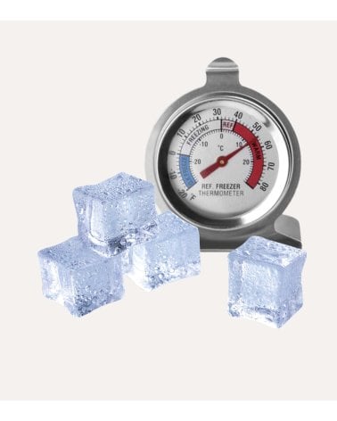 Termómetro para Frigorífico de Acero Inoxidable