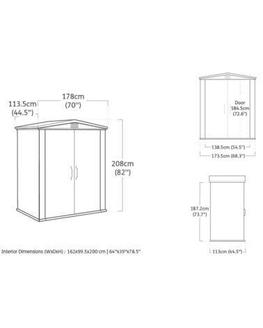 Caseta para Exteriores Factor para Jardín