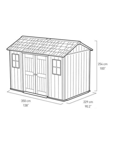 Caseta para Exteriores Oakland para Jardín