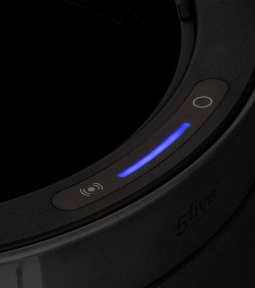 Papelera Negra Automática de 40 Litros