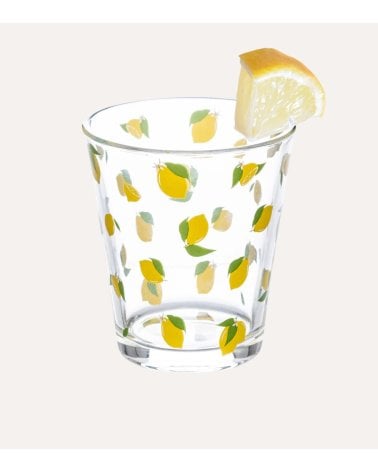 Vaso de Limones de Cristal