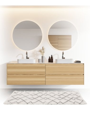 Alfombra de Baño Boho de Algodón