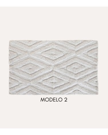 Alfombra de Baño Rombos de Algodón