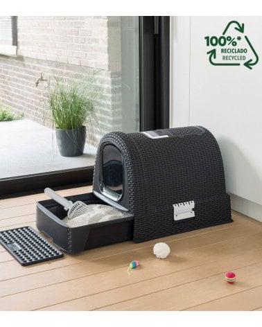 Caja Arenero para Gatos Style de Plástico