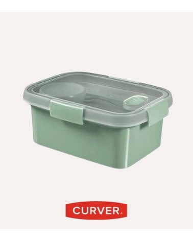 Fiambrera Rectángular To Go con Cubiertos