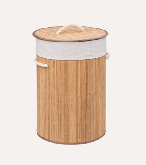 CESTA DE ROPA BAMBÚ
