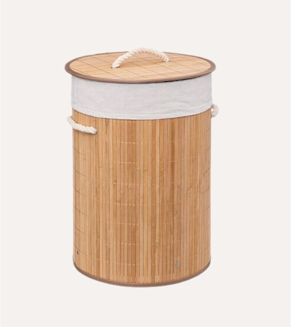 CESTA DE ROPA BAMBÚ