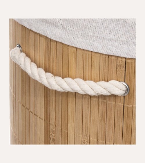 CESTA DE ROPA BAMBÚ