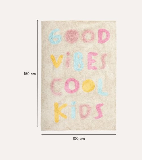 Alfombra Infantil Cool Kids de Algodón