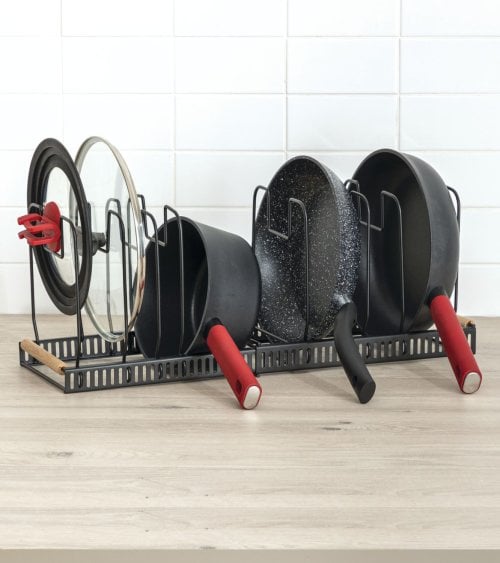 Organizador Ajustable Metálico para Cocina