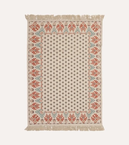 Alfombra Impresa Ikat de...