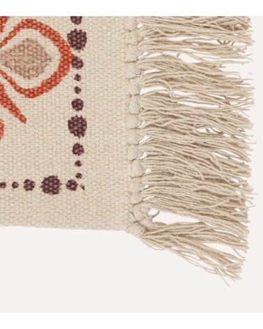 Alfombra Impresa Ikat de Algodón