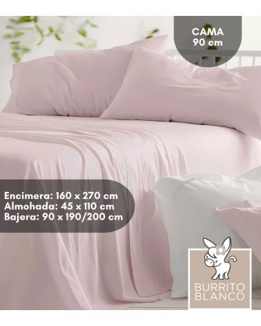 Juego de Sábanas 100% Algodón Lisas