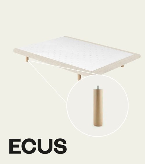Set 6 Patas de Madera para Bases Tapizadas de ECUS